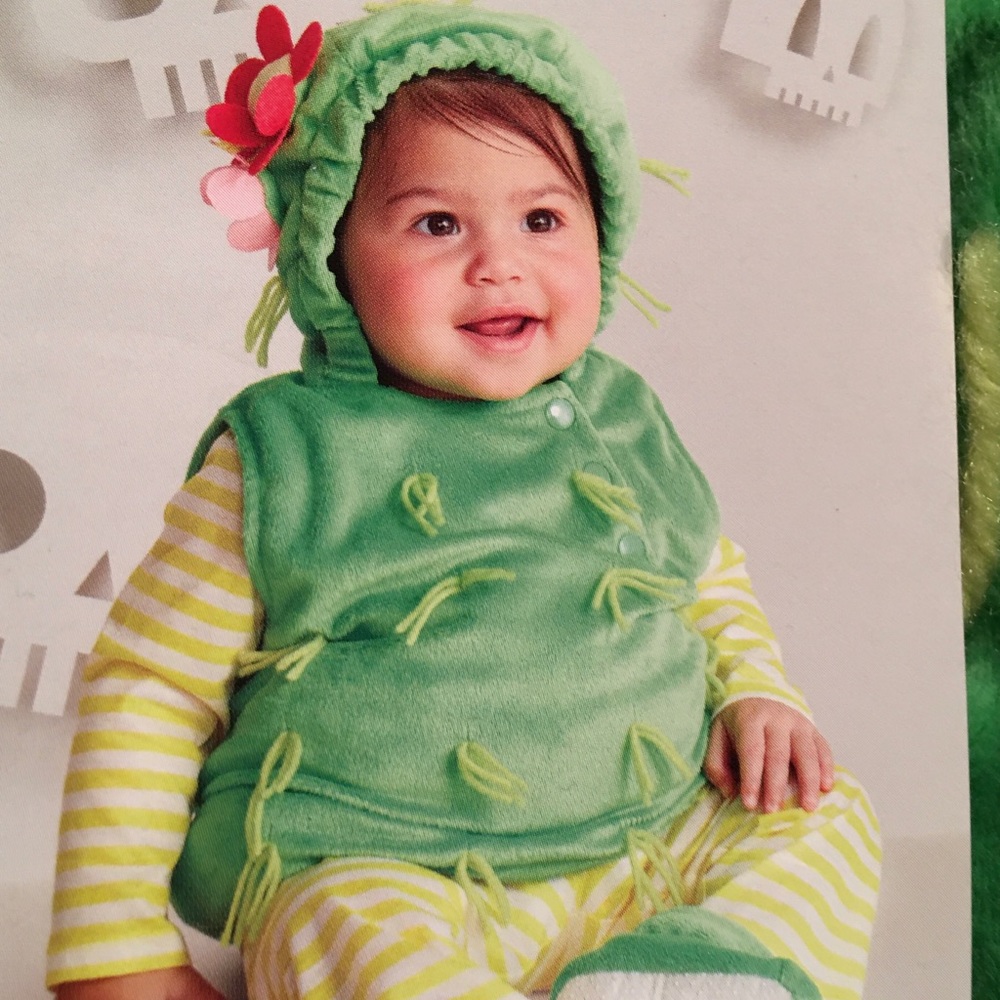 Infant cactus costume